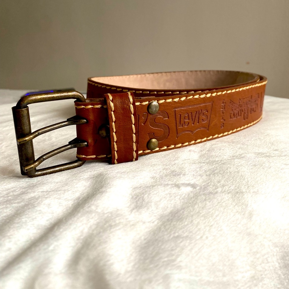 Levi’s Unisex Belt, 30-32. Brown.